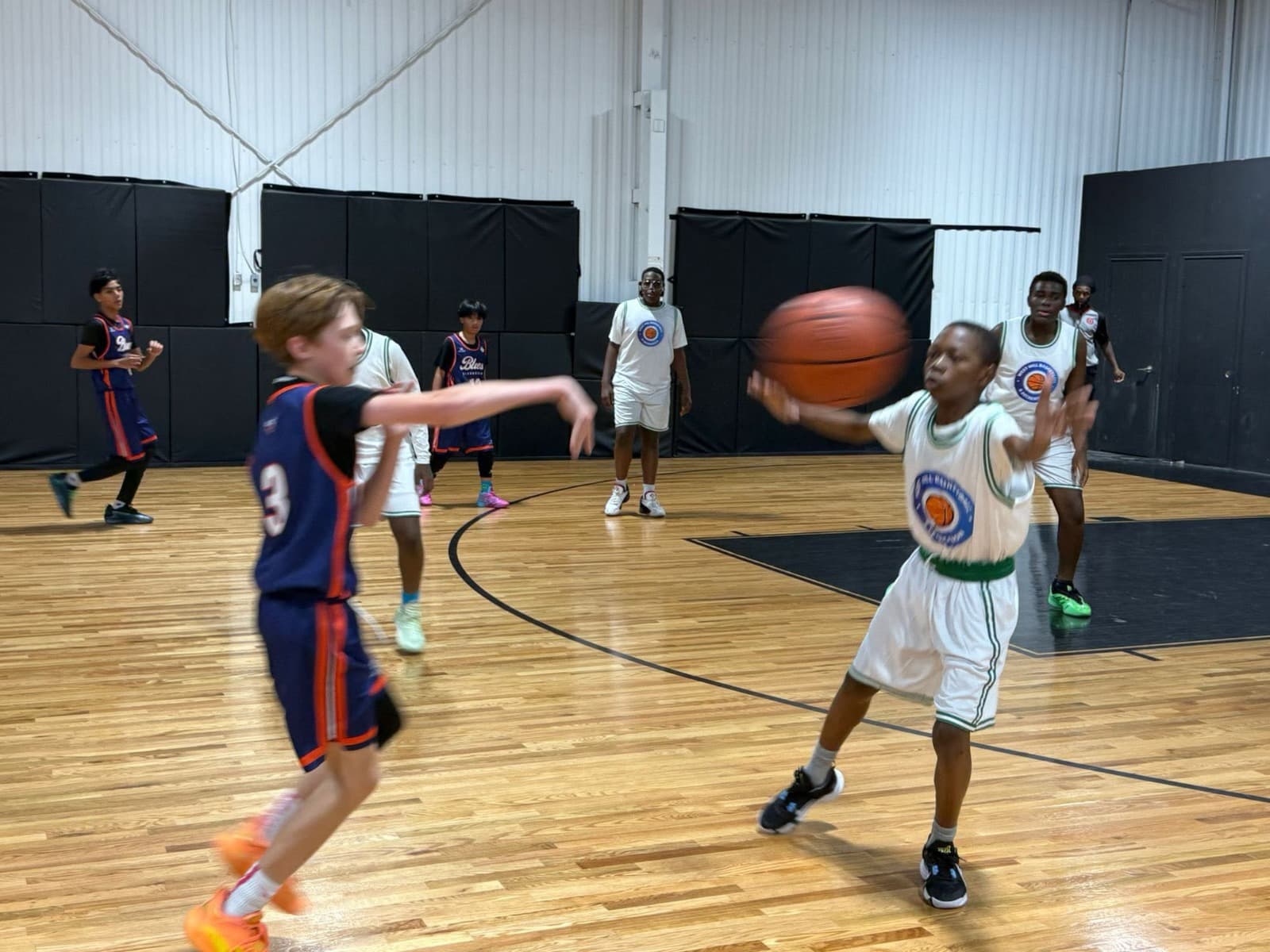Fast Break Game Action — West Hill Basketball & Recreation Club community in action